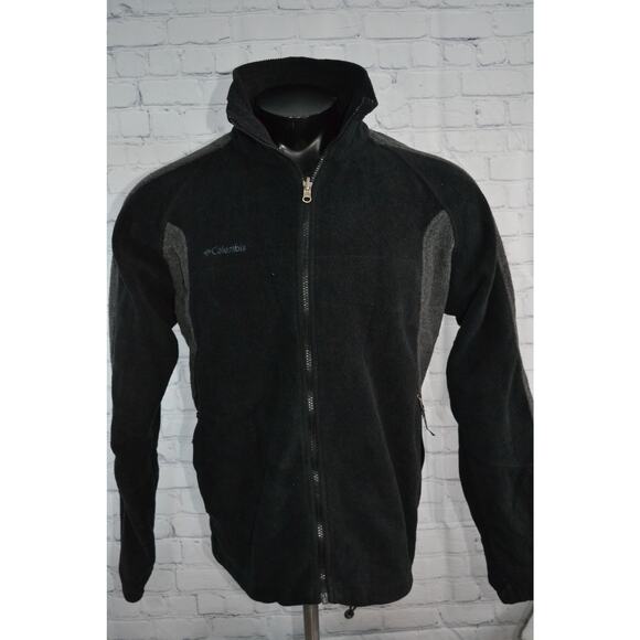 48191 Columbia Fleece Jacket Inter Change Core Mens Size Large Camping Hiking - Picture 1 of 10